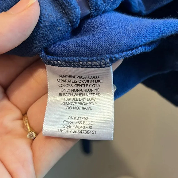 White Stag Velour Tracksuit Jacket XXL Blue Full Zip - Picture 5 of 8